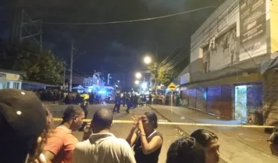 Lugar de los hechos.