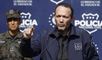 Ministro de Seguridad de El Salvador, Gustavo Villatoro. 