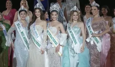Cuadro final de Miss International 2023.