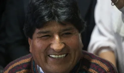 El expresidente de Bolivia Evo Morales.
