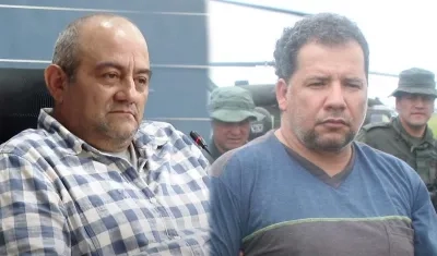 Dairo Antonio Úsuga, alias 'Otoniel' y Daniel Rendón Herrera, alias ‘Don Mario.