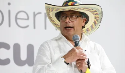 El Presidente de la República, Gustavo Petro.