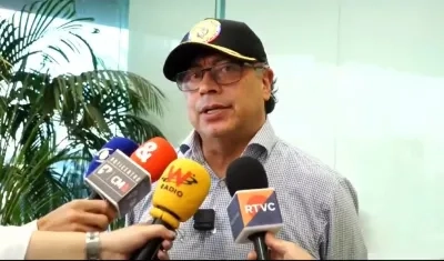 El Presidente de la República, Gustavo Petro.