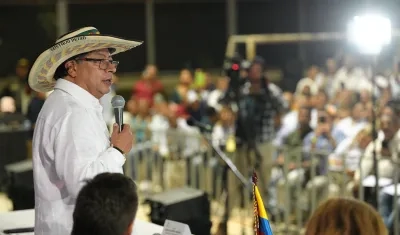El Presidente de la República, Gustavo Petro.
