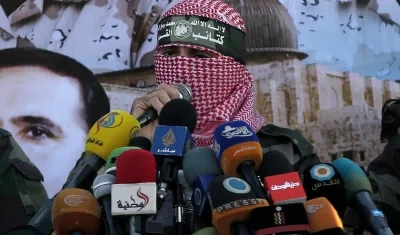 Abu Obeida, el portavoz de las Brigadas de Ezeldin Al Qasam.