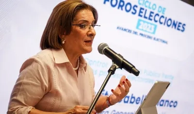 La Procuradora General de la Nación, Margarita Cabello.