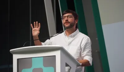 El Alcalde de Barranquilla, Jaime Pumarejo.