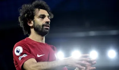 El futbolista egipcio Mohamed Salah.