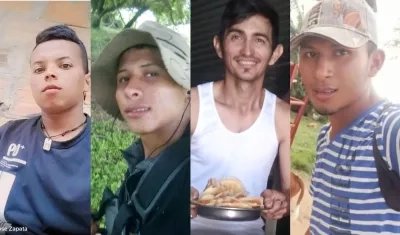 Jóvenes secuestrados en Arauca.