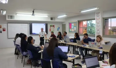 Imagen de uno de los talleres.