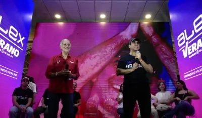 Eduardo Verano y Alex Char.