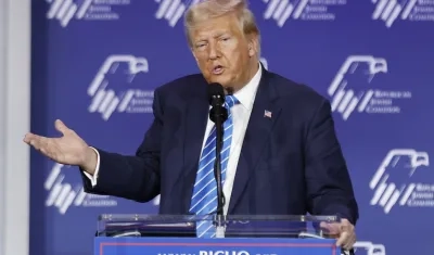 El expresidente republicano Donald Trump.