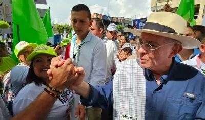 El expresidente Álvaro Uribe.