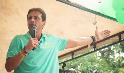 El candidato a la Gobernación del Atlántico, Alfredo Varela.