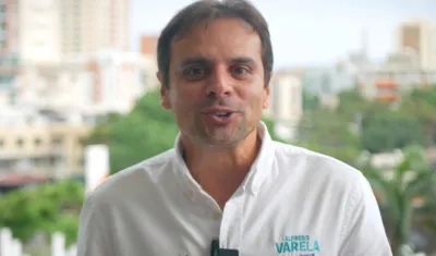 Alfredo Varela, candidato a la Gobernación del Atlántico