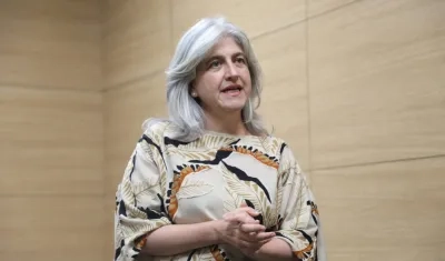 La ministra de Vivienda, Catalina Velasco.
