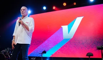 El candidato a la Gobernación del Atlántico, Eduardo Verano.