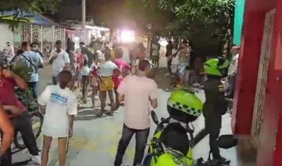 La víctima fue llevada al Camino La Manga.