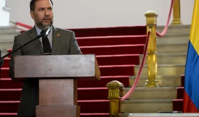 Canciller de Venezuela, Yván Eduardo Gil.