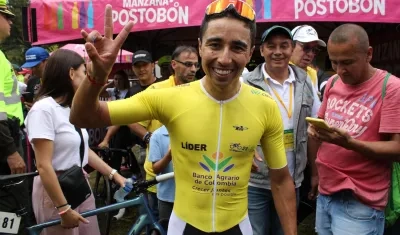 Aldemar Reyes tras ganar la última y coronarse bicampeón del Clásico RCN.