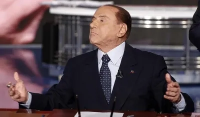 Silvio Berlusconi, ex primer ministro de Italia.
