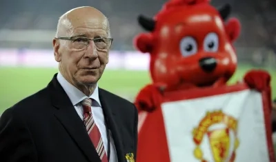 Bobby Charlton jugó 17 temporadas en el Manchester United.