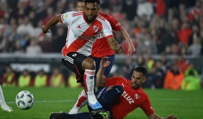 Miguel Ángel Borja llegó a seis goles en la Copa de la Liga Argentina. 