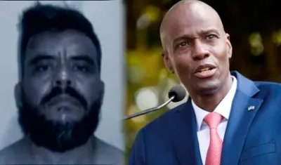 Germán Alejandro Rivera García y el asesinado Presidente de Haití Jovenel Moise