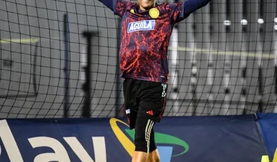 José Luis Chunga, portero del Independiente Medellín. 