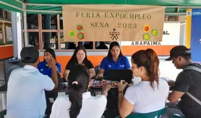 Feria del empleo del SENA