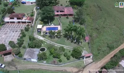 Uno de los bienes ocupados por la Fiscalía General de la Nación.