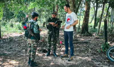 Persona liberada por parte de la disidencia de las FARC.