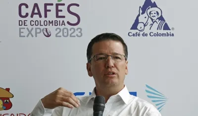 El gerente general de la Federación Nacional de Cafeteros (FNC), Germán Alberto Bahamón