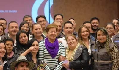 La ministra de Trabajo, Gloria Inés Ramírez, en la jornada pedagógica 'Reformas a la calle' en Pasto