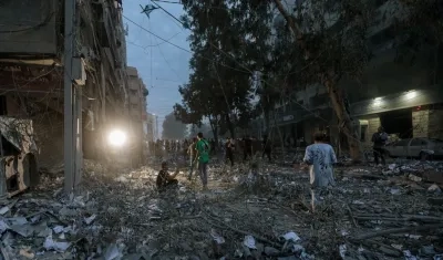 Destrucción y muerte dejó al ataque de Hamás desde l franja de Gaza a Israel.