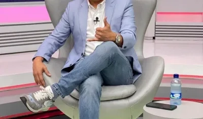 Iván René Valenciano, máximo goleador en la historia del Junior. 