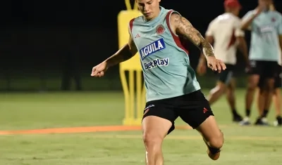 James Rodríguez, mediocampista de la Selección Colombia.