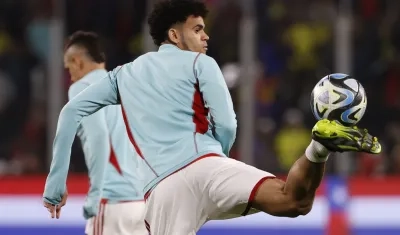 Luis Díaz, delantero del Liverpool, está en la lista de convocados.