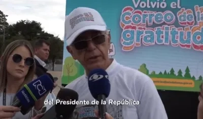 El ministro de Defensa, Iván Velásquez.