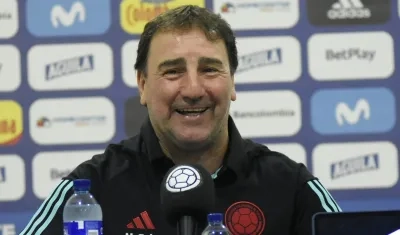 Néstor Lorenzo, director técnico de la Selección Colombia.