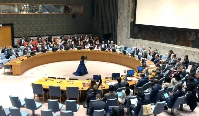 Junta del Consejo de Seguridad de la ONU.