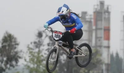 Mariana Pajón buscará en Santiago su tercer título en Juegos Panamericanos.