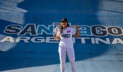 Sharid Fayad, corredora atlanticense de BMX.