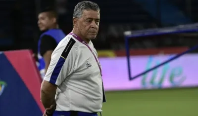 Pedro Sarmiento, técnico saliente del Once Caldas. 