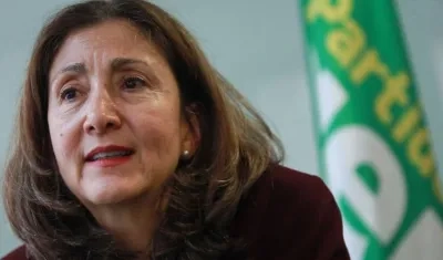 La excandidata presidencial Íngrid Betancourt.