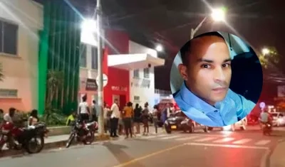 Camino La Manga, a donde fue llevado el hombre baleado en Nueva Colombia.