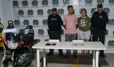 Alexander Rodríguez y Vanessa Ángulo, capturados.