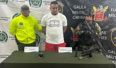 Andrés Fabián Hernández Vargas, capturado.