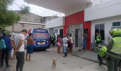 Camino El Pueblo a donde fueron llevadas las tres víctimas del ataque sicarial.