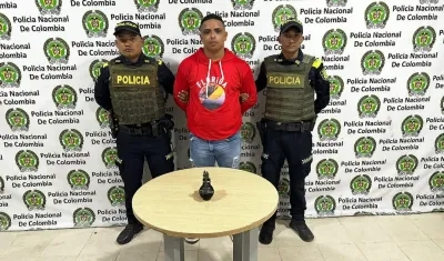 Capturado portando una granada.